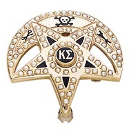 Antique Genuine Pearl Badge Antique Genuine Pearl Badge