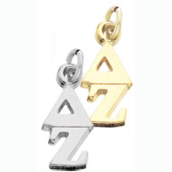 Traditional Vertical Letter Lavaliere