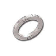 Sterling Silver Eternity Ring with CZs Sterling Silver Eternity Ring with CZs