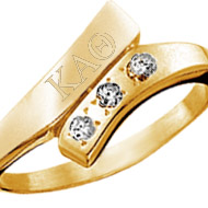 Swirl Ring with Cubic Zirconias Swirl Ring with Cubic Zirconias