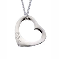 Pierced Heart Necklace product image