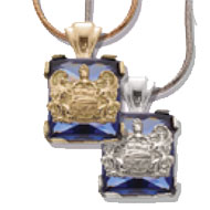 *Sapphire Cushion Pendant *Sapphire Cushion Pendant