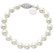 Pearl Bracelet with Sterling Silver Clasp product image
