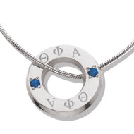 Eternity Necklace with *Sapphires Eternity Necklace with *Sapphires
