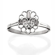 Florentine FLeur-de-lis Ring