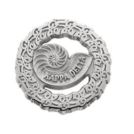 25 Year Nautilus Circle Pin