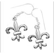 French wire Fleur-de-lis Earrings French wire Fleur-de-lis Earrings