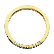 70 Year Circle Button 70 Year Circle Button