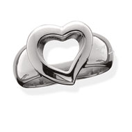 Sterling Silver Aphrodite's Heart Ring Sterling Silver Aphrodite's Heart Ring