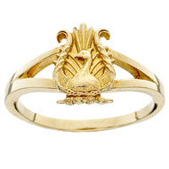 Loyalty Mini Lyre Bird Ring