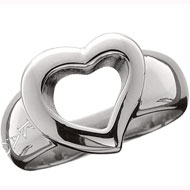 Sterling Silver Aphrodite's Heart Ring Sterling Silver Aphrodite's Heart Ring