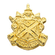 Medium Plain Crest Button Medium Plain Crest Button