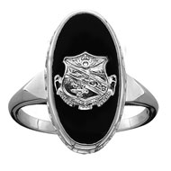 Imperial Onyx Crest Ring