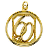 60 Year Emerald Circle Pendant