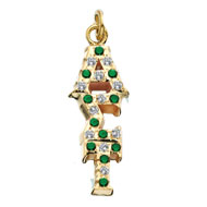 Crown *Emerald and CZ Lavaliere product image