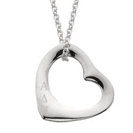 Pierced Heart Necklace Pierced Heart Necklace