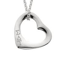 Pierced Heart Necklace Pierced Heart Necklace