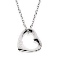 Pierced Heart Necklace Pierced Heart Necklace