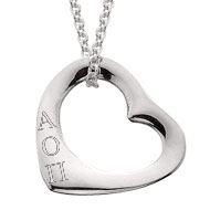 Pierced Heart Necklace Pierced Heart Necklace
