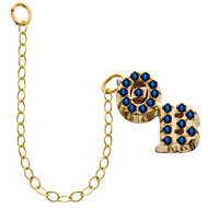 *Sapphire Double Letter Guard *Sapphire Double Letter Guard