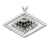 Rope Border Permanent Badge Pendant product image