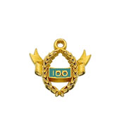 #100 Chapter Centennial Anniversary Dangle #100 Chapter Centennial Anniversary Dangle