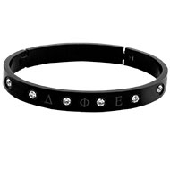Lux Black Jeweled Bracelet Lux Black Jeweled Bracelet