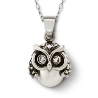 Pearl Owl Necklace product image