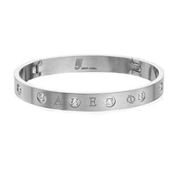 Lux Silver Jeweled Bracelet product image