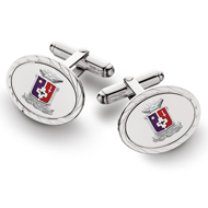 Etched Oval Cufflinks Etched Oval Cufflinks