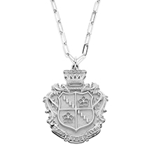 Crest Necklace with 24