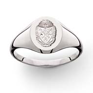 Signet Ring with Crest Mounting product image