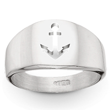 Anchor Silhouette Ring product image