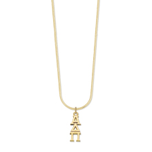 Lavaliere with Snake Chain Lavaliere with Snake Chain