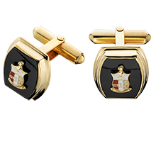 Barrel Onyx Cufflinks