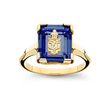 Crest Cushion Ring Crest Cushion Ring
