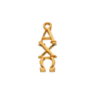 Traditional Vertical Letter Lavaliere Traditional Vertical Letter Lavaliere