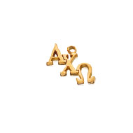 Staggered Letter Lavaliere Staggered Letter Lavaliere
