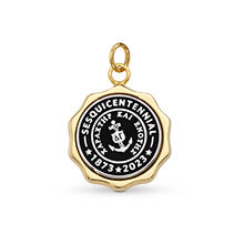 150TH Seal Charm Two-Tone 150TH Seal Charm Two-Tone