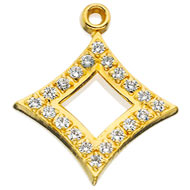 Crown Diamond Pierced Lavaliere Crown Diamond Pierced Lavaliere