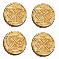 Monogram Rec. Studs Monogram Rec. Studs