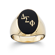 Oval Onyx Encrusted Ring Oval Onyx Encrusted Ring