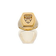 Incised Shield Signet Ring product image