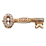 10KYG Diamond Badge without Enamel