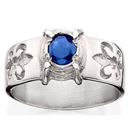 Sleek Ring with * Sapphire Sleek Ring with * Sapphire