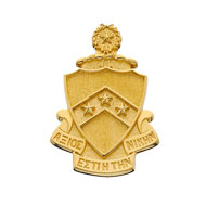 Scarf Size Crest Button Scarf Size Crest Button