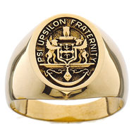 Oval Raised Cofa Signet Ring Oval Raised Cofa Signet Ring
