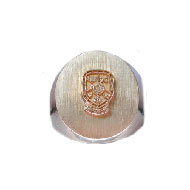 Round Signet Crest Ring Round Signet Crest Ring