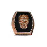 Barrel Onyx Crest Ring Barrel Onyx Crest Ring
