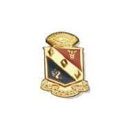 Enameled Crest Button Enameled Crest Button